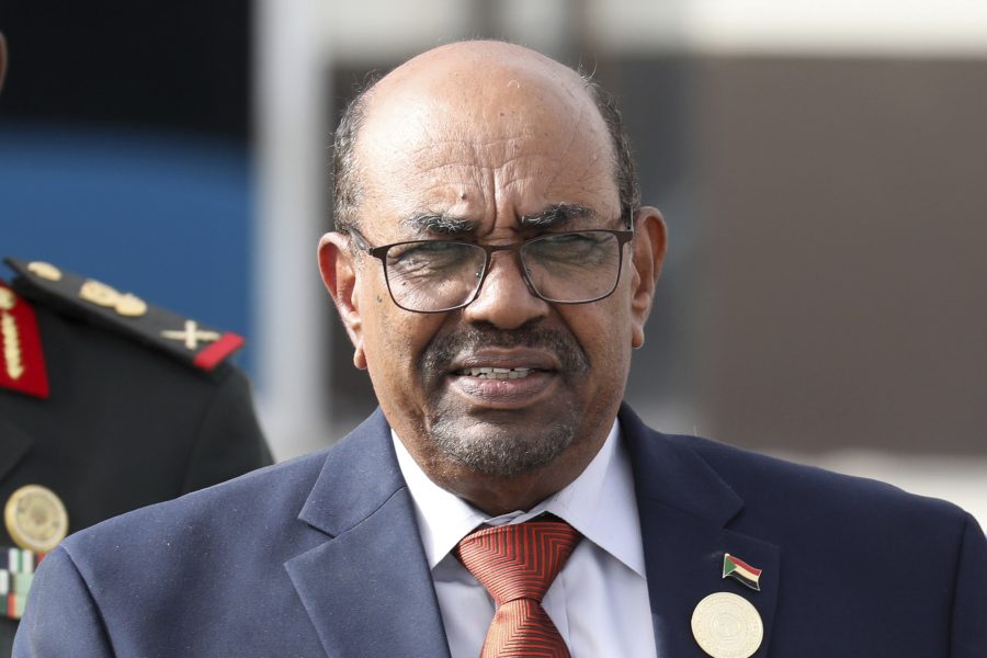 Sudans tidigare diktator Omar al-Bashir.