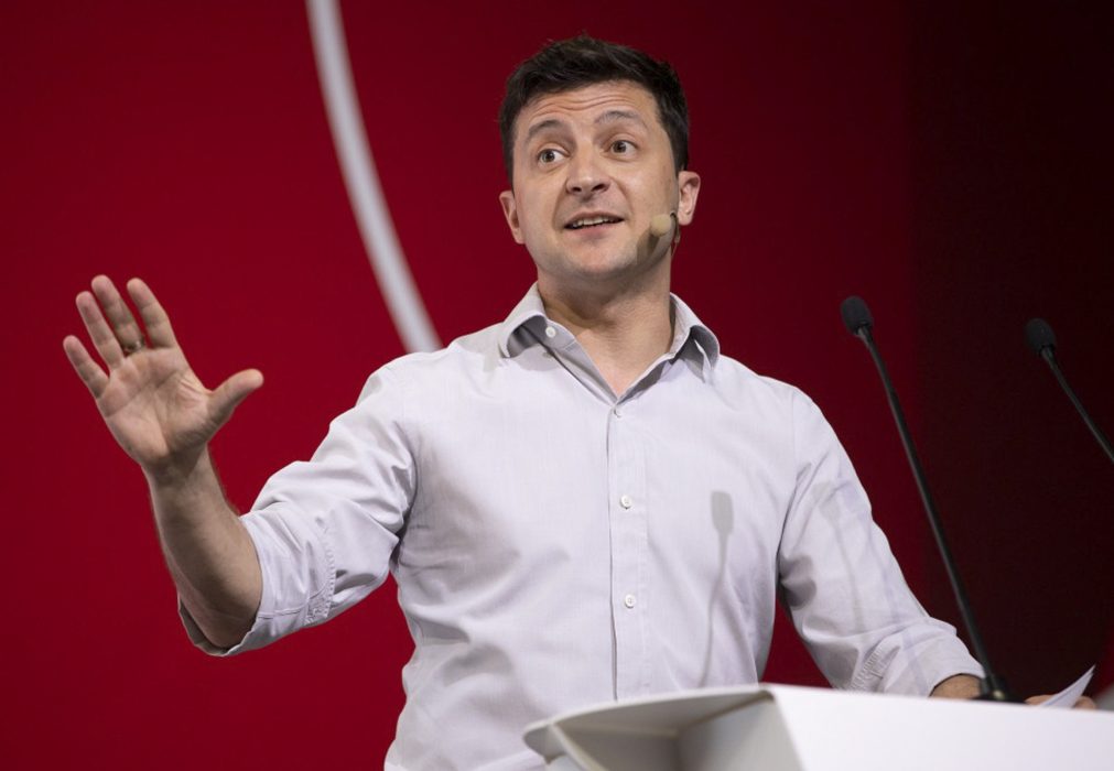 Ukrainas nye president Volodymyr Zelenskyj.