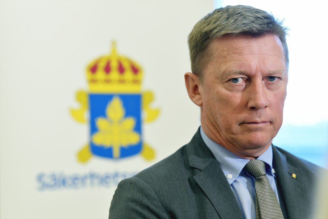 Säkerhetspolischef Klas Friberg.