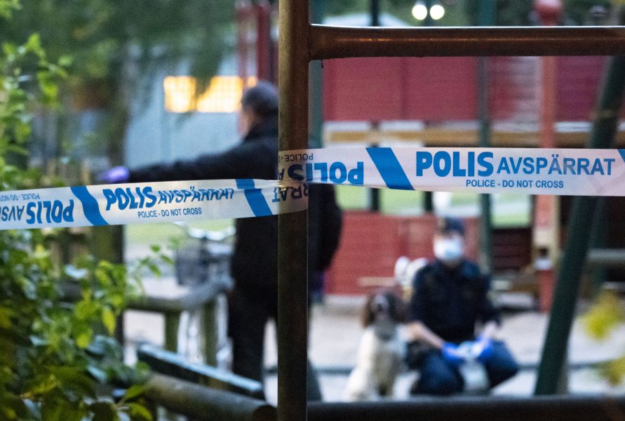 Polisen jobbar efter en misstänkt skottlossning i Malmö tidigare i juni.
