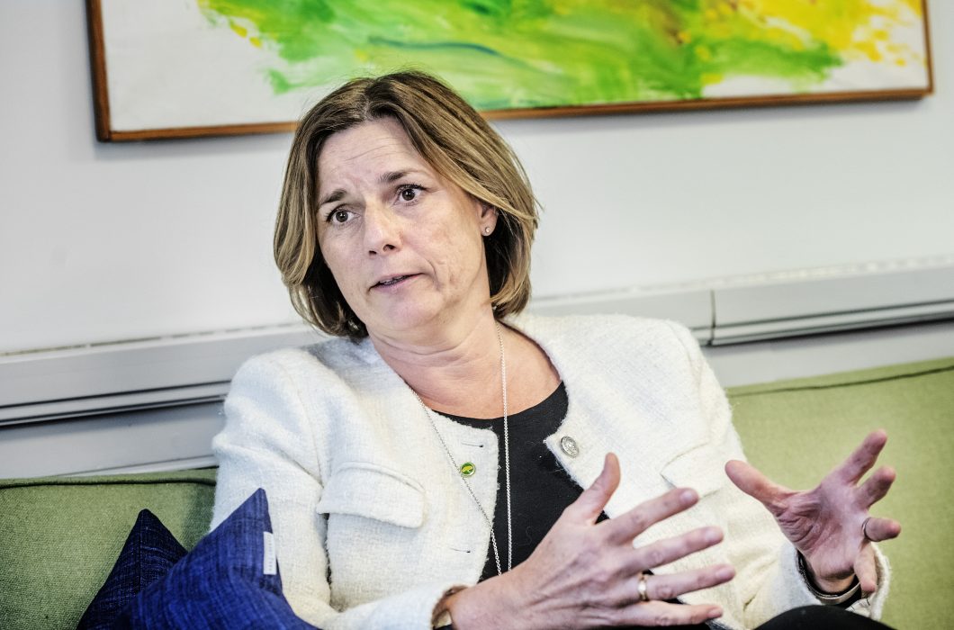 Tomas Oneborg/SvD/TT | Isabella Lövin är bekymrad över att alla de fyra större nordiska länderna misslyckats med att minska klimatutsläppen.