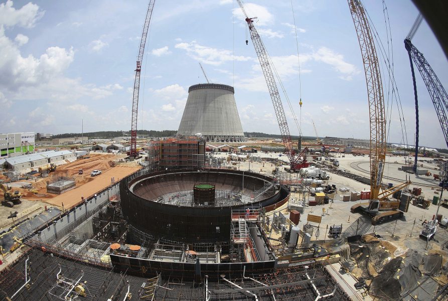 Kärnkraftsbygge i Georgia.