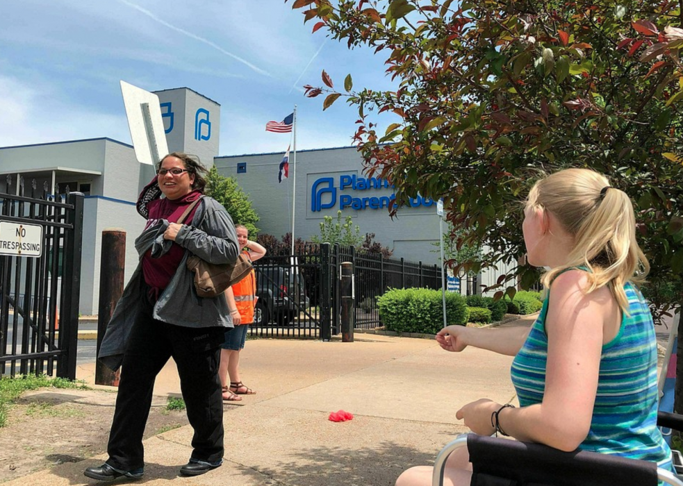 Foto: Jim Salter/AP/TTPlanned Parenthoods klinik i St Louis.