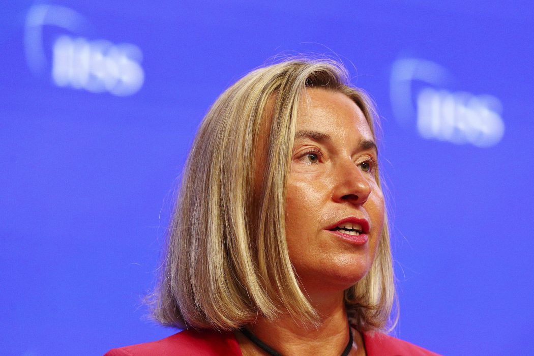EU:s utrikeschef Federica Mogherini.