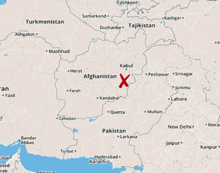 Provinsen Paktia ligger i östra Afghanistan.