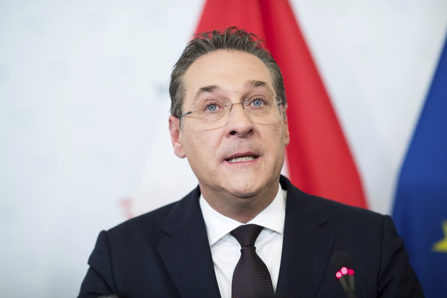 Österrikes förre vicekansler Heinz-Christian Strache.