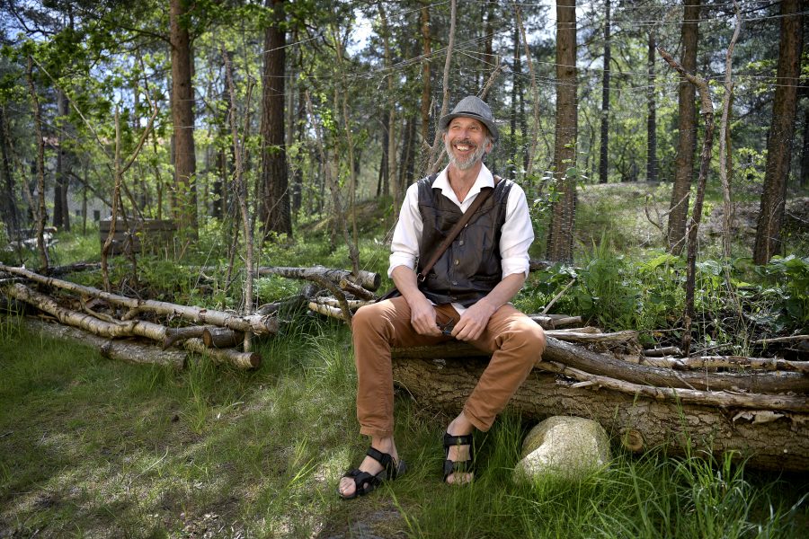 Peter Streijffert brinner för miljön och ekologisk mathållning.