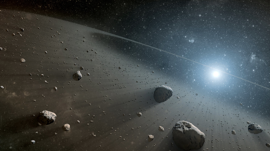 En del asteroider i vårt inre solsystem har sitt ursprung på helt andra platser.