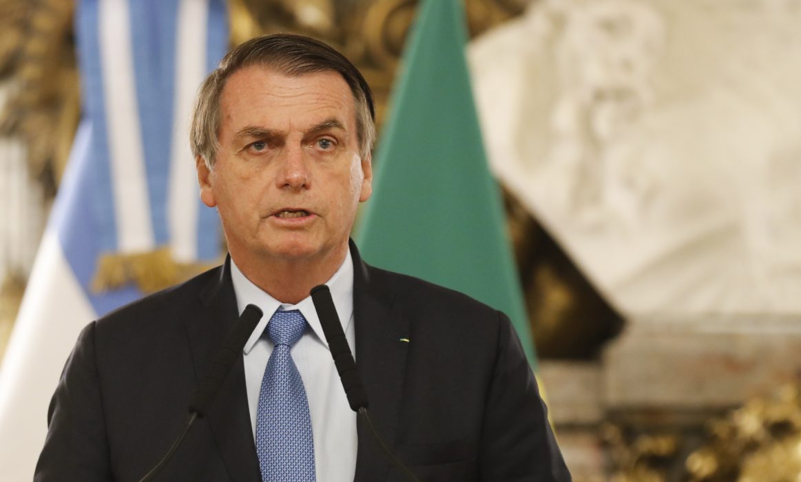 Brasiliens president Jair Bolsonaro.