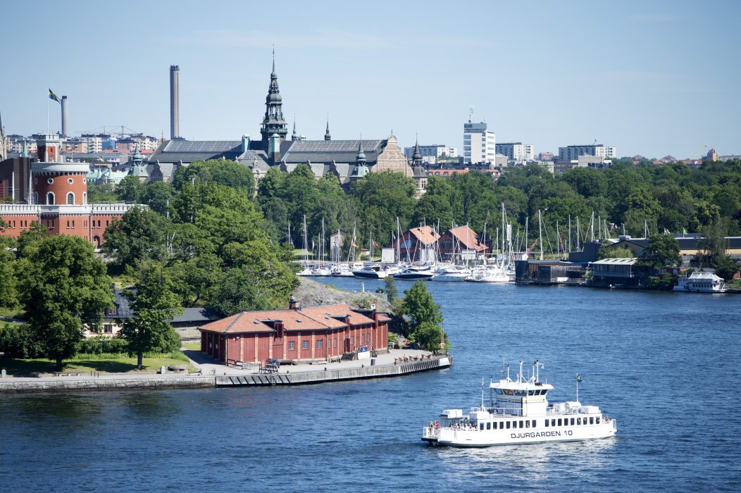Djurgårdsfärjan i fråga skulle gå mellan Gröna Lund och Slussen.
