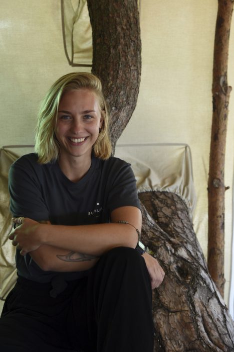 Till Hälsa & Livsstil om surfing v 29.**BILDEN FÅR ENDAST PUBLICERAS TILLSAMMANS MED TT:S URSPRUNGLIGA TEXT OCH FÅR INTE ÅTERANVÄNDAS I ANDRA SAMMANHANG** ”Jag har fått så mycket energi av det här – både psykiskt och fysiskt