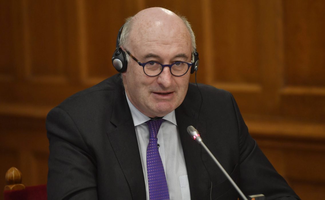 EU:s jordbrukskommissionär Phil Hogan.