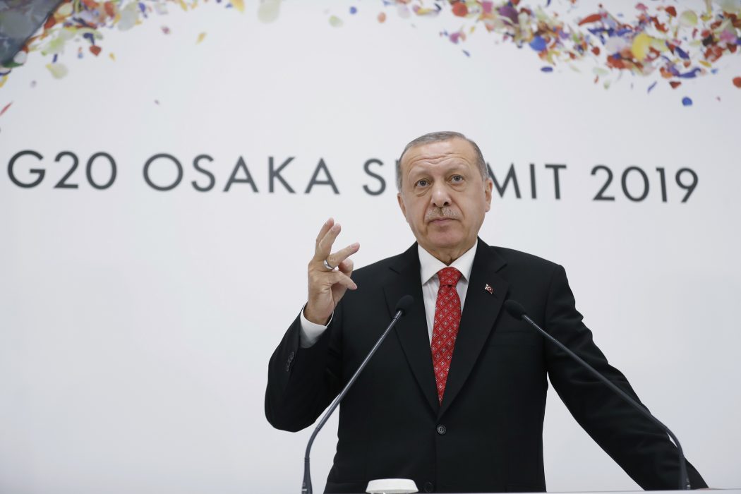 Turkiets president Recep Tayyip Erdogan.