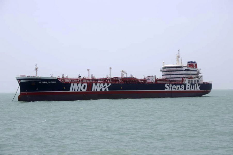 Stena Impero, ägt av det svenska rederiet Stena Bulk, har beslagtagits av Iran.