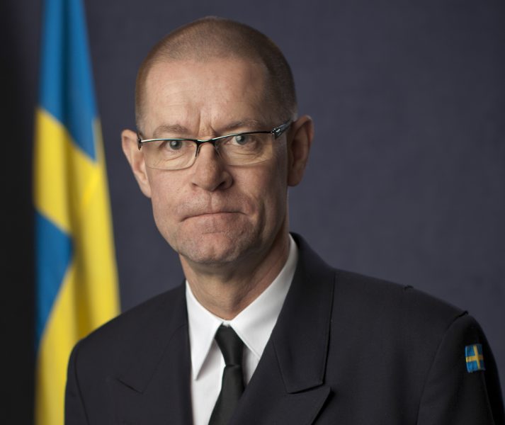 Lars-Olof Corneliusson, generalmajor i Sveriges delegation vid DMZ, gläds över att dialogen vid gränsen hålls i gång.