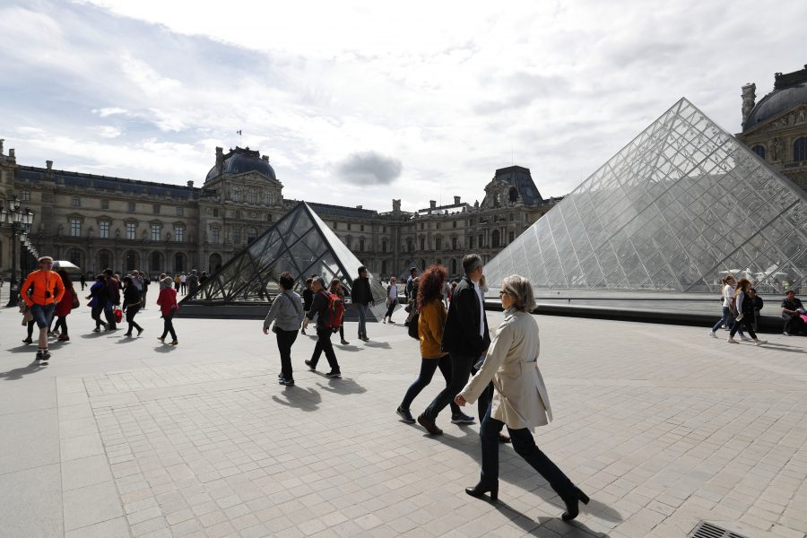 Louvren i Paris.