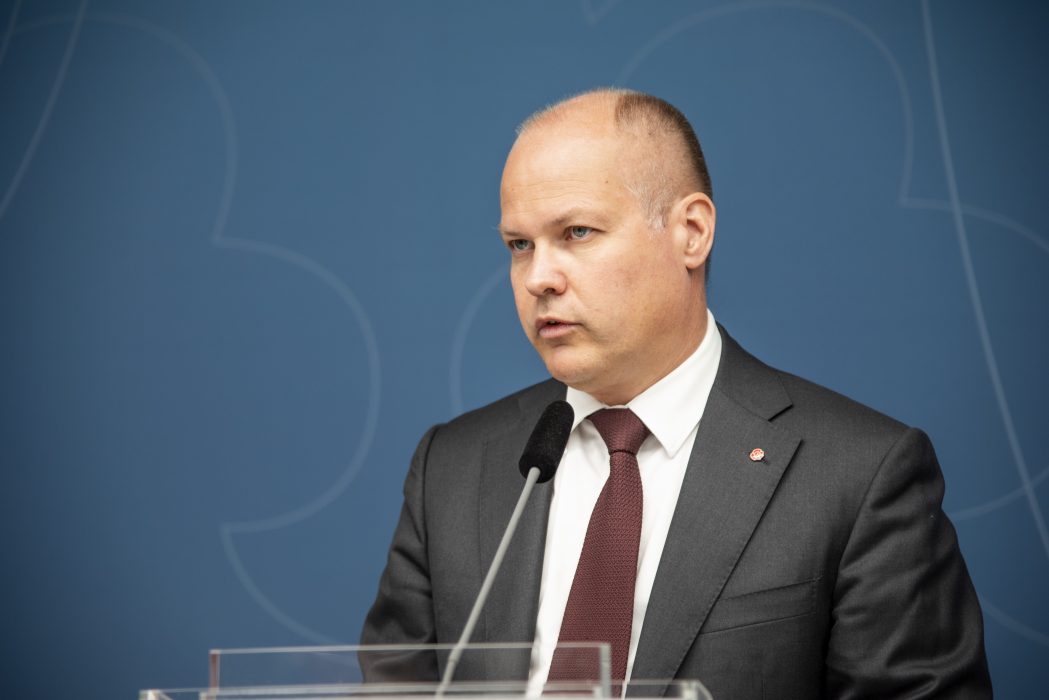 Justitie- och migrationsminister Morgan Johansson.