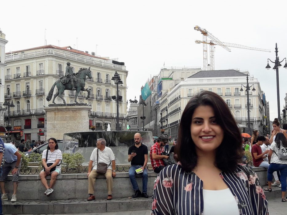 Loujain al-Hathloul.
