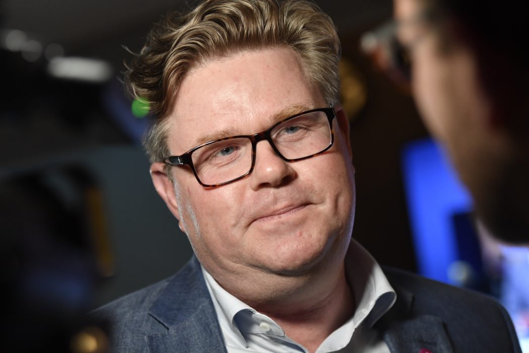 Moderaternas partisekreterare Gunnar Strömmer.
