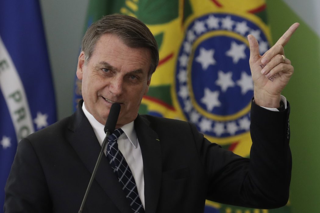 Brasiliens president Jair Bolsonaro.