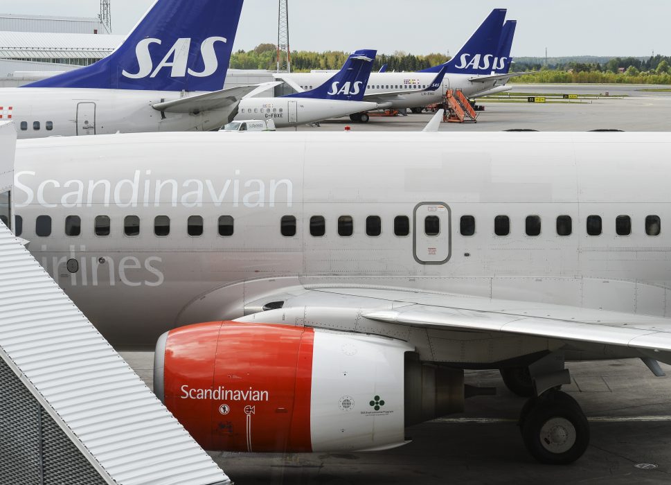 Under senare tid har antalet flygresenärer minskat.