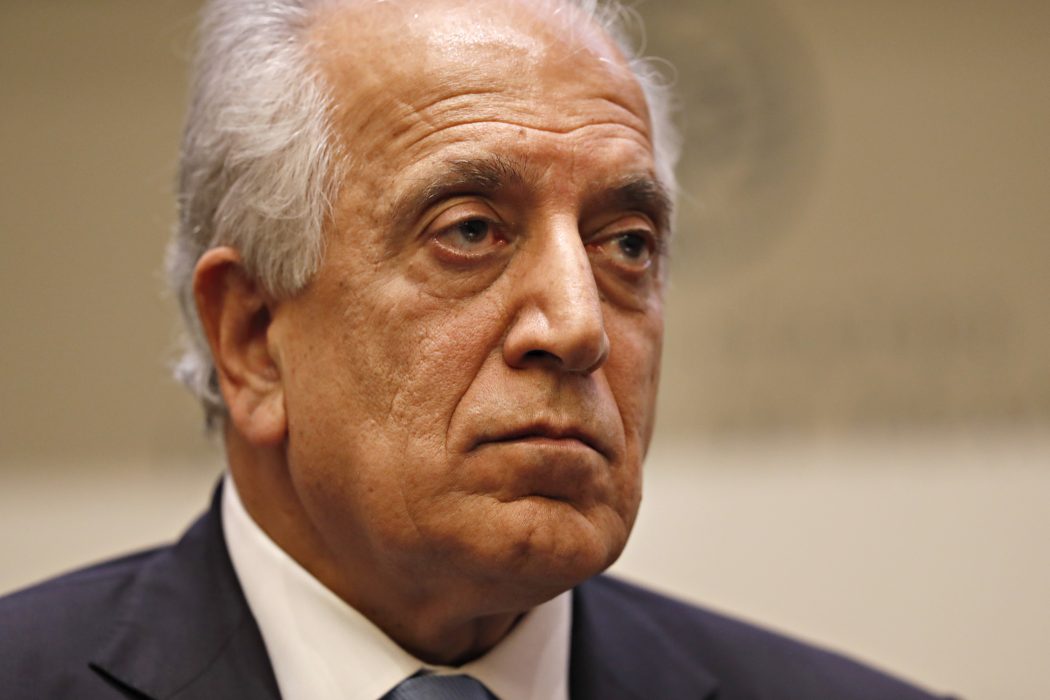 USA:s utsände förhandlare Zalmay Khalilzad.