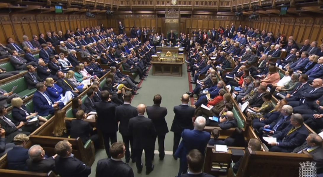 House of Commons, Underhuset, är den ena kammaren i det brittiska parlamentet.