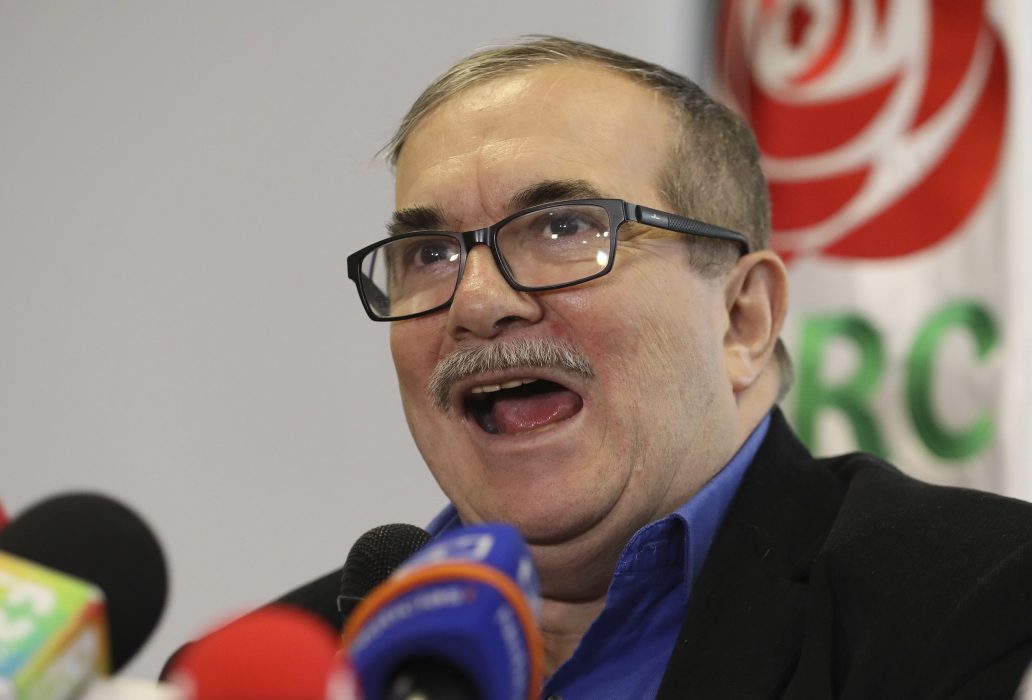 Farcledaren Rodrigo Londoño.