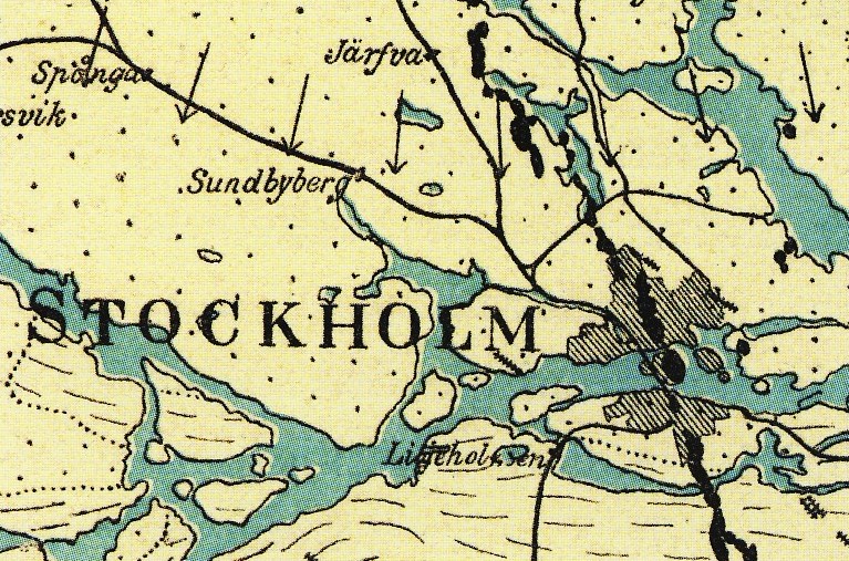 Svartmarkerade Stockholmsåsen sträcker sig från Arlanda till Södertörn och bildades när inlandsisen smälte.
