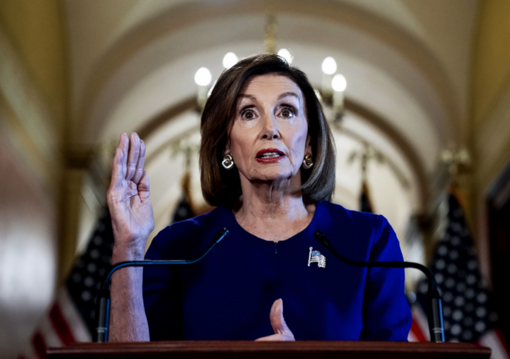 Representanthusets talman, demokraten Nancy Pelosi, meddelar att en utredning om riksrätt mot president Donald Trump ska inledas.