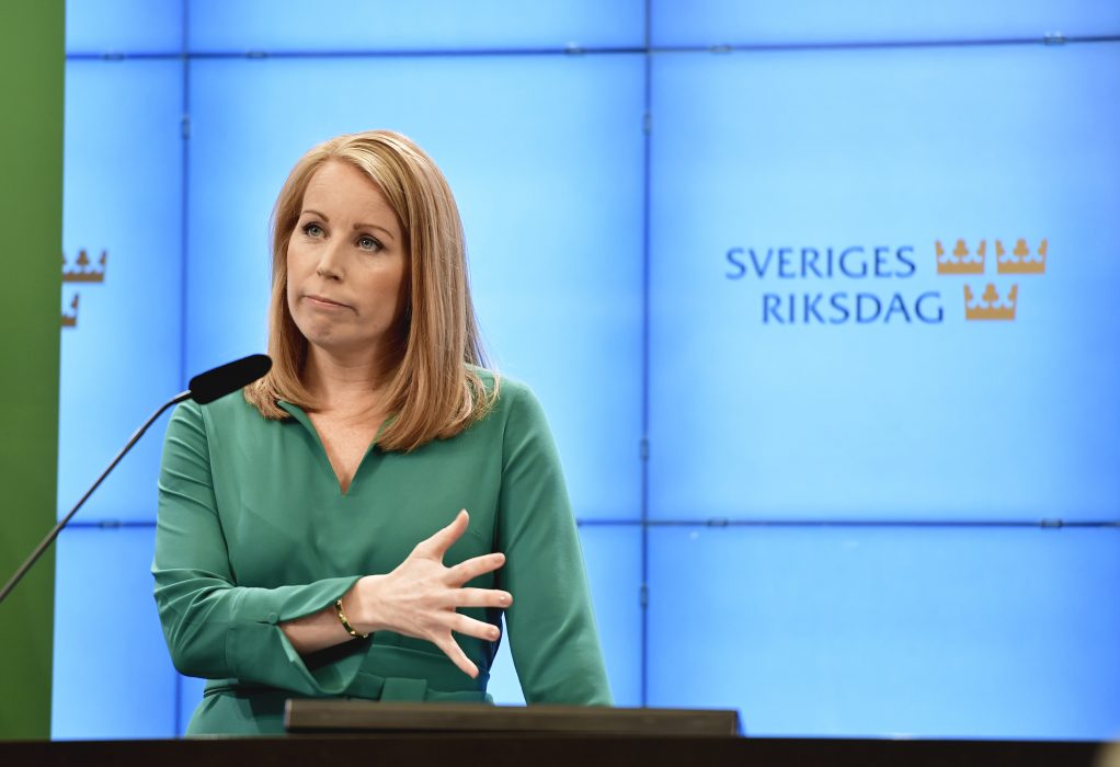 Centerns partiledare Annie Lööf.