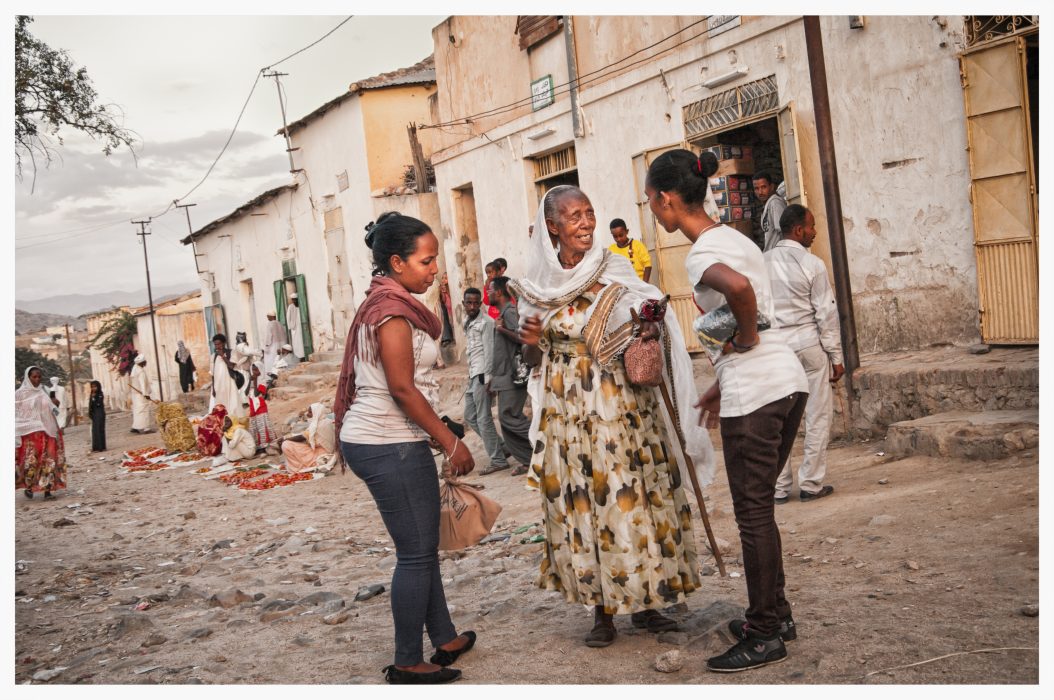 Keren, näst största staden i Eritrea, som är en av världens hårdaste diktaturer.