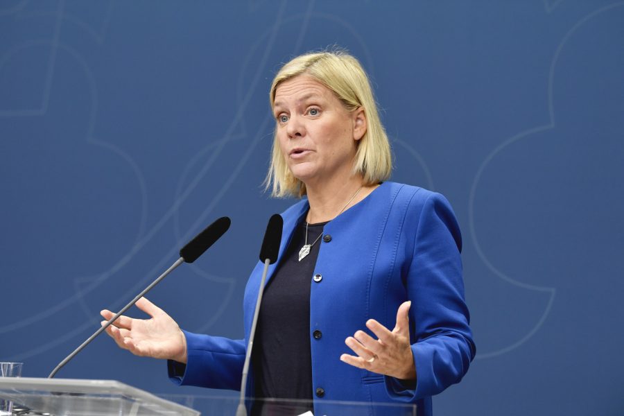 Finansminister Magdalena Andersson.