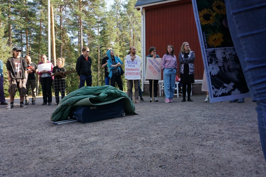 För tredje året i rad har fredsövningarna "Baltic glory" hållits i Finland som ett sätt att öva på att skapa fred.