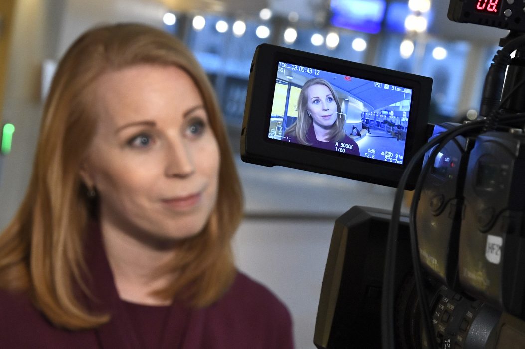 Centerns partiledare Annie Lööf.