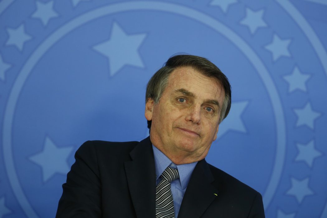 Brasiliens president Jair Bolsonaro talade inför FN:s generalförsamling på tisdagen.