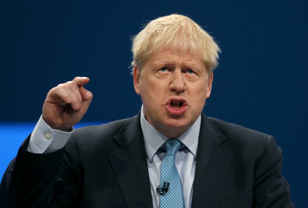 Boris Johnson.