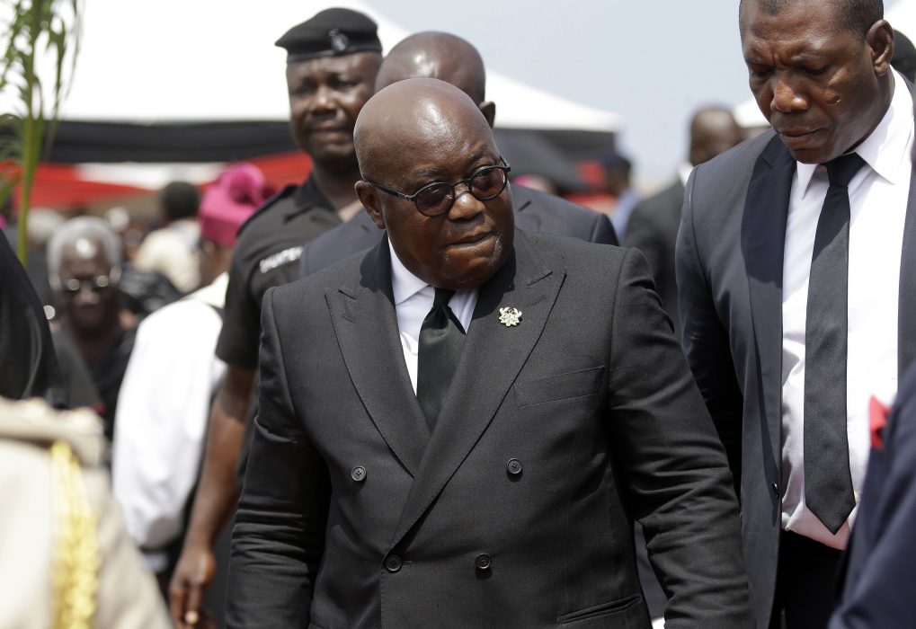 Nana Akufo-Addo är Ghanas president.