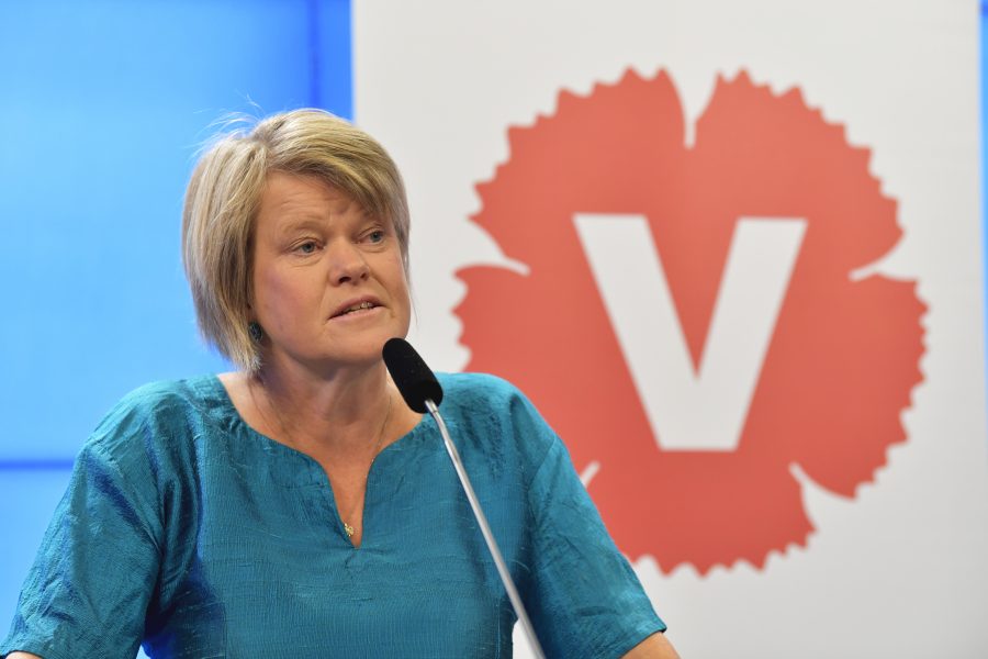 Vänsterpartiets ekonomiskpolitiska talesperson Ulla Andersson.