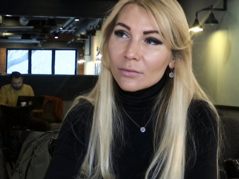 Den ryska kvinnorättsaktivisten och juristen Alena Popova.