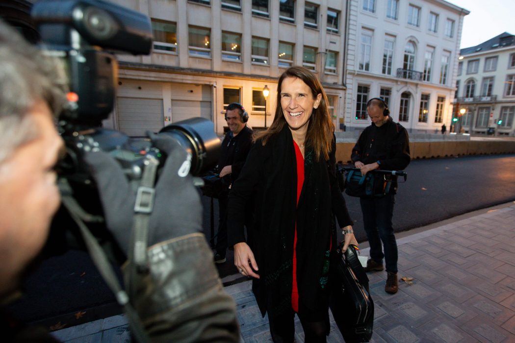 Sophie Wilmes har utsetts till Belgiens blivande premiärminister.