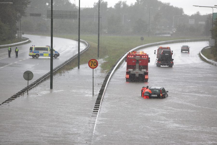 Översvämningen i Malmö 2014 beräknas ha kostat fler hundra miljoner kronor.