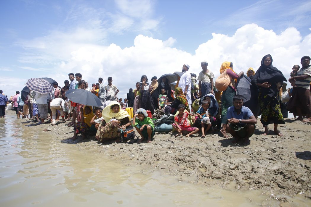 Över 700 000 rohingyer tvingades på flykt undan våldet i hemlandet Myanmar 2017.