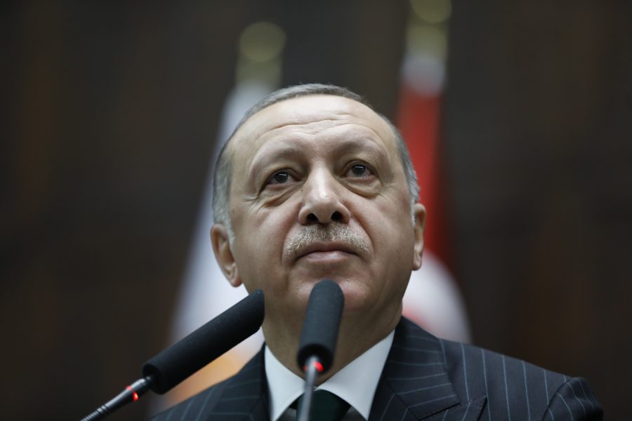 Turkiets president Recep Tayyip Erdogan har flera gånger anklagat HDP-företrädare för kopplingar till PKK.