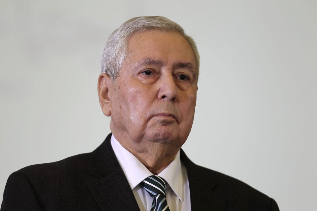 Abdelkader Bensalah är Algeriets interimpresident.