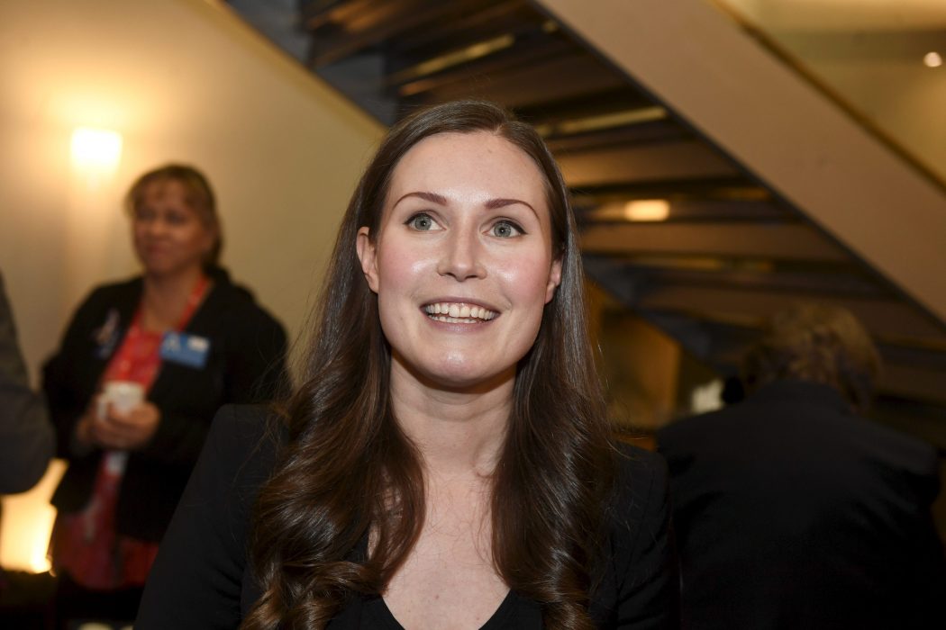 Här kommer Sanna Marin, Finlands nästa statsminister efter att ha blivit vald till statsministerkandidat för socialdemokratiska SPD.