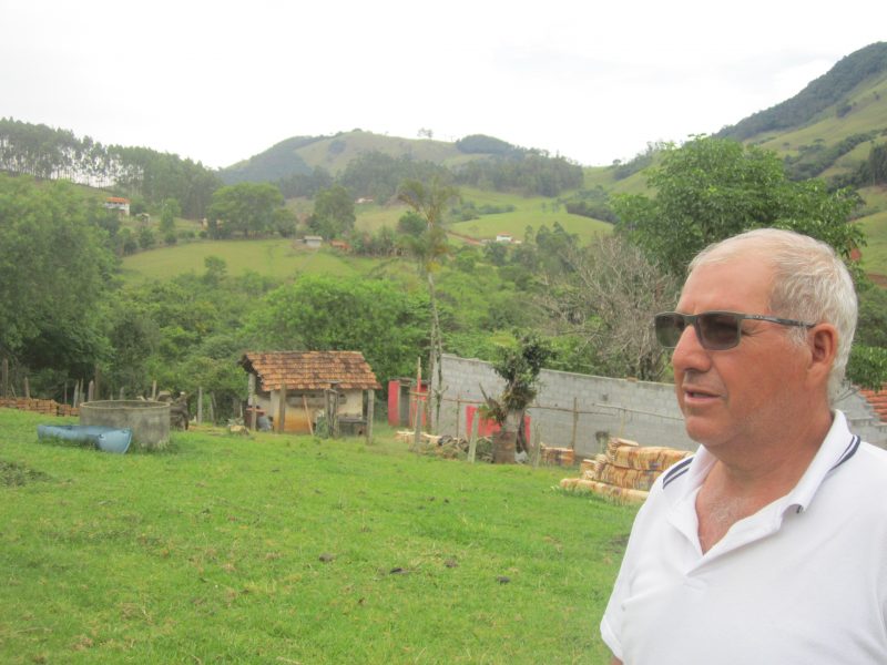 Elias Cardoso var en av de första som engagerade sig i satsningen på att skydda skogar och vattenkällor i Extrema.