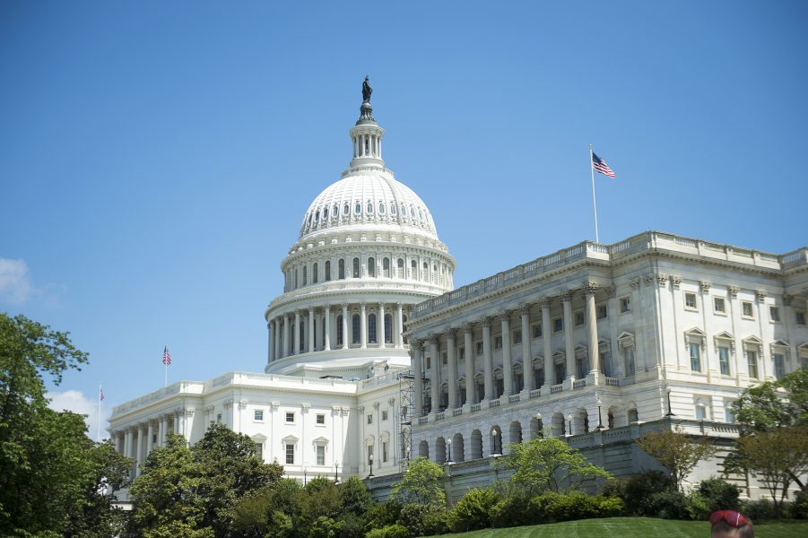 Den amerikanska kongressens säte, Capitolium i Washington DC.