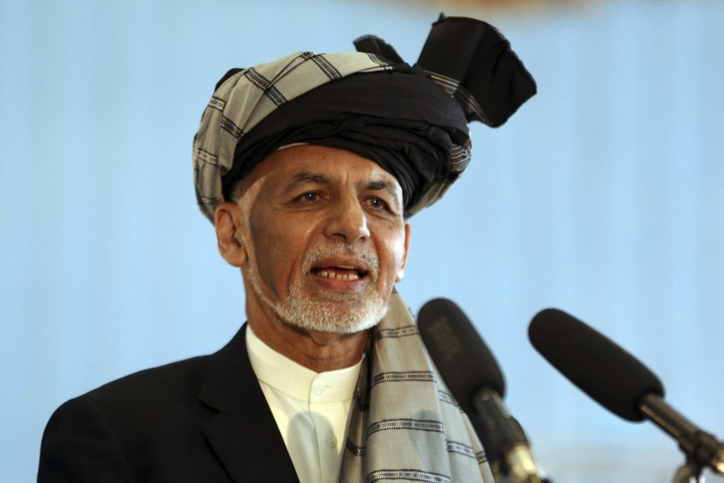 Afghanistans president Ashraf Ghani.