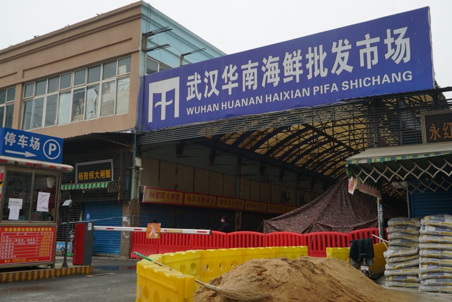 Huananmarknaden stängde den 1 januari sedan flera människor med koppling till marknaden insjuknat i ett virus som har liknats med sars.